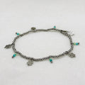 ARMBAND LUCKY BLUE Zilver