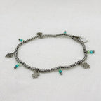 ARMBAND LUCKY BLUE Zilver