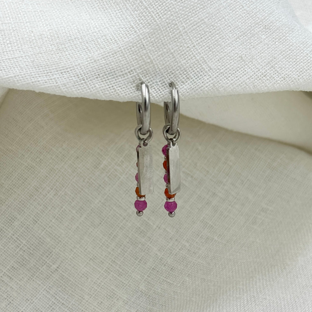 Luna Suikerspin oorbellen