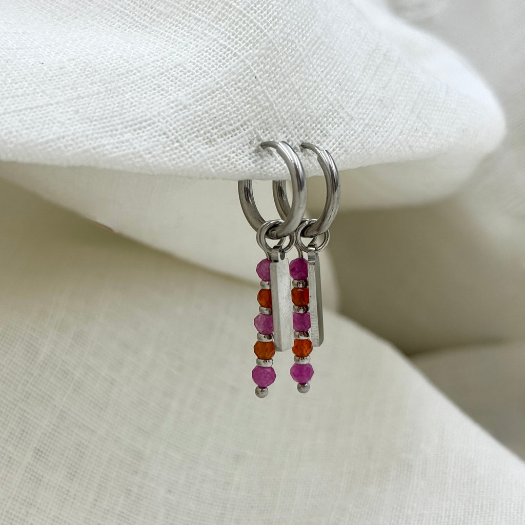 Luna Suikerspin oorbellen