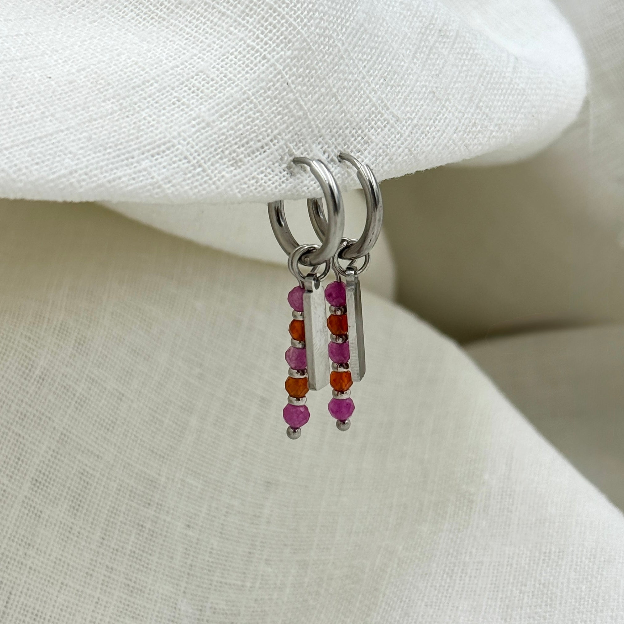 Luna Suikerspin oorbellen