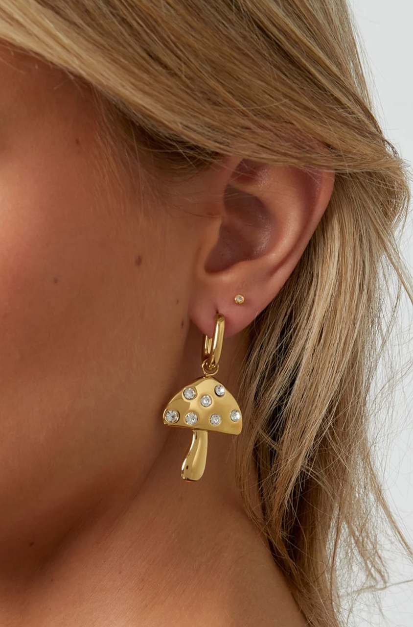 Mushroom Magic oorbellen